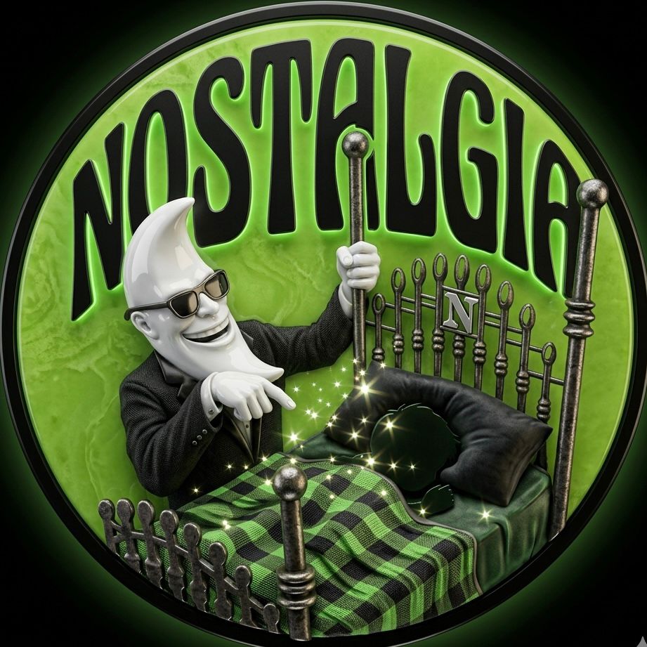 Nostalgia account logo - Gena Design project door Genairo Theis | webdesign Zwolle & AI video